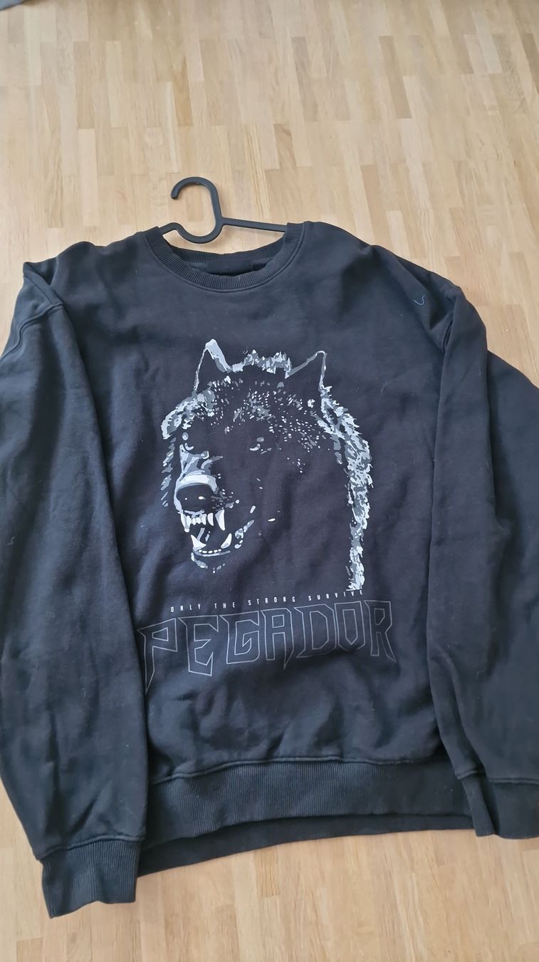 Maglioni & Felpe: Pegador Wolf-Pulli Grösse L - cooler Print! – Nuovo (secondo la descrizione) da Worblaufen venduto da DD11