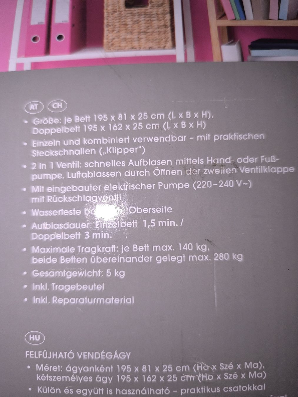 Matelas: Doppel-Luftmatratze  – Neuf (Voir description) à Oensingen par Outlet_Super_Sale 2