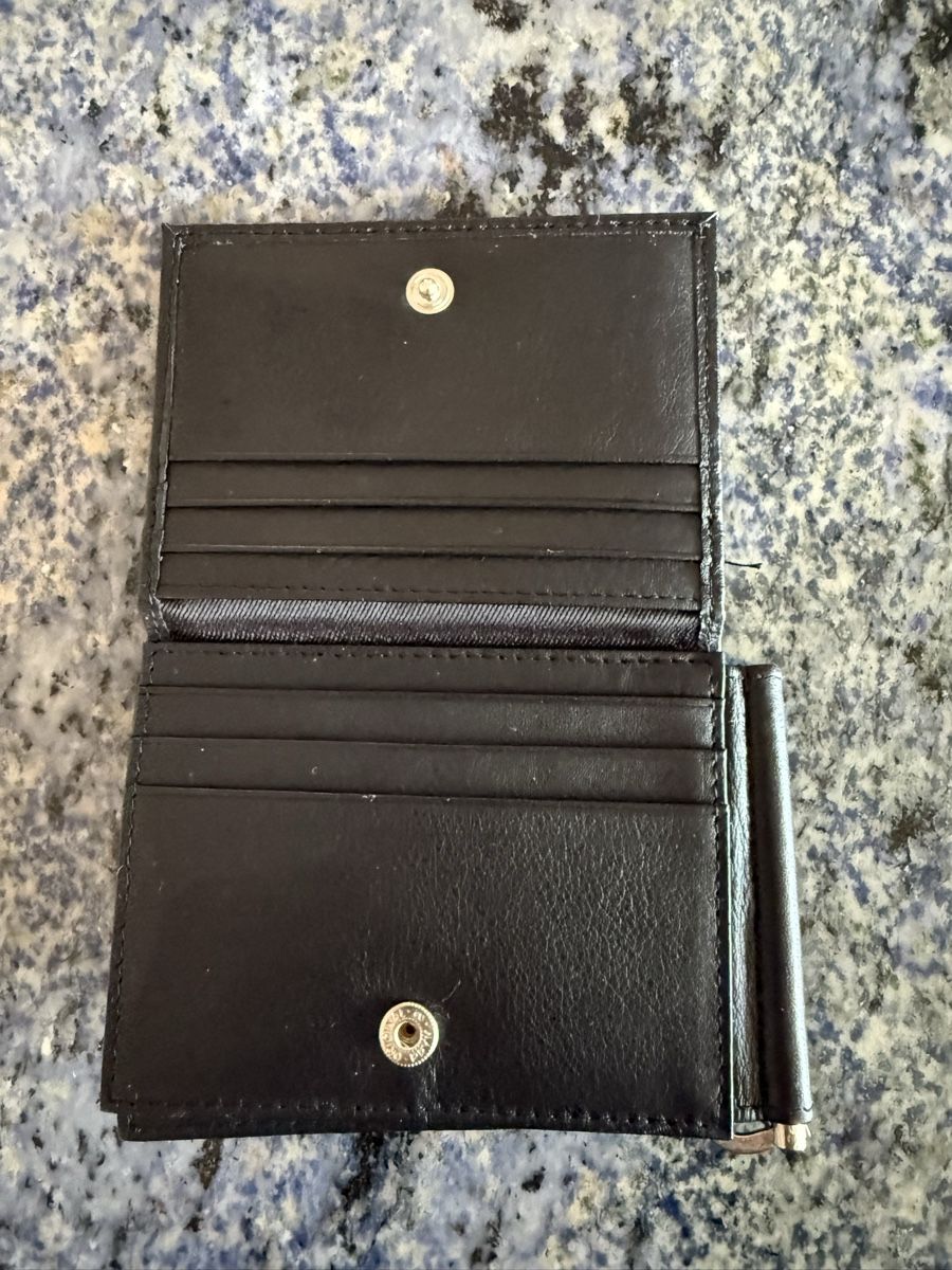 Navyboot Portafogli: Navyboot Portemonnaie mit Clip - echt Leder – Nuovo (secondo la descrizione) da Steckborn venduto da Diana.84 3