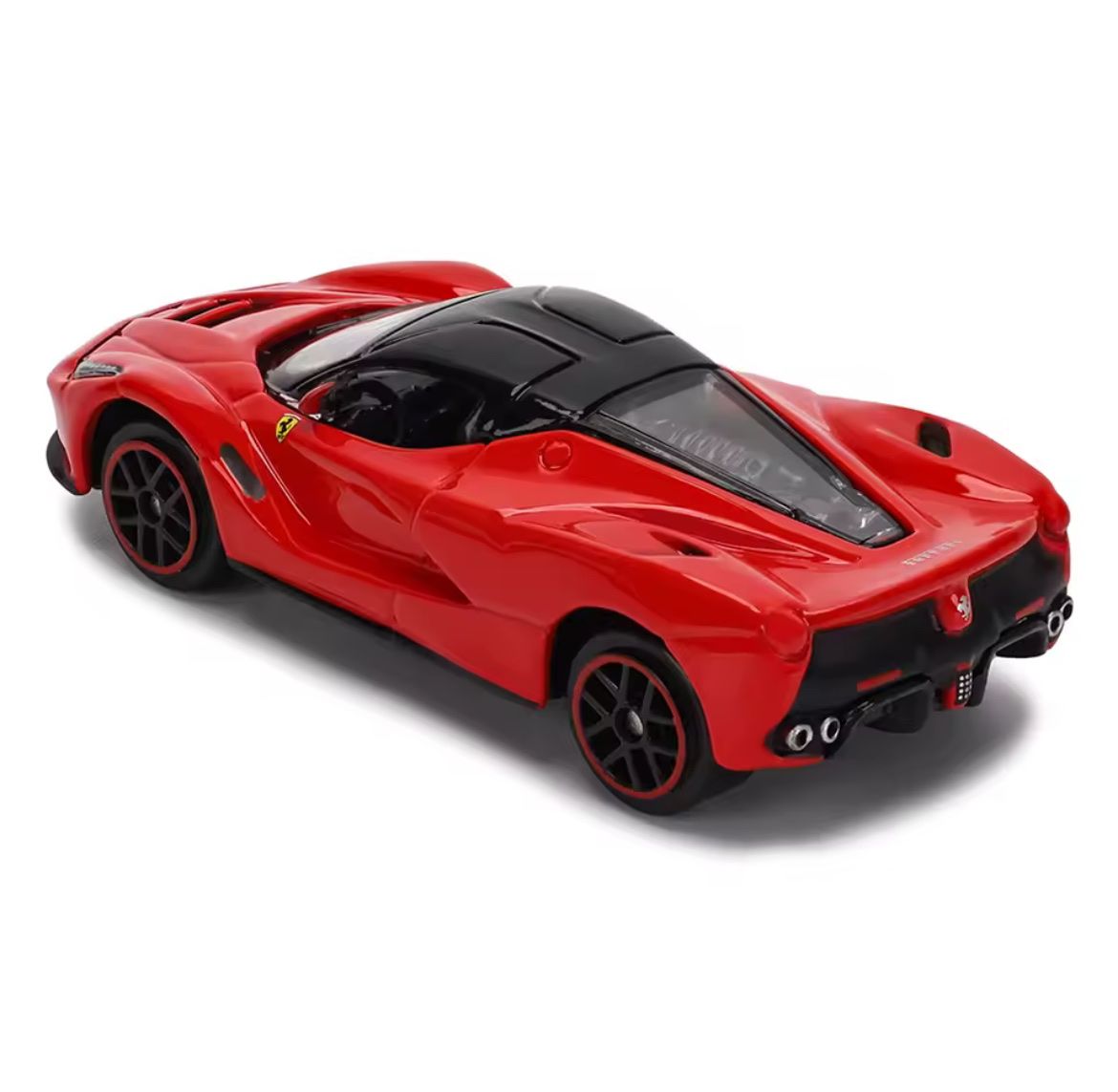 Ferrari Modellini d'auto: Bburago LaFerrari rosso nero in scatola – Nuovo e nell'imballaggio originale da Boswil venduto da UrbanWave-Original12 4