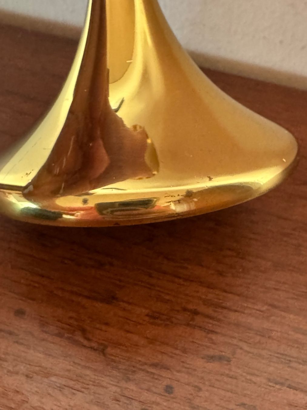 Portacandele: Freddie Andersen Clear Drops Kerzenständer aus Messing – Usato da Balsthal venduto da armenharut 2