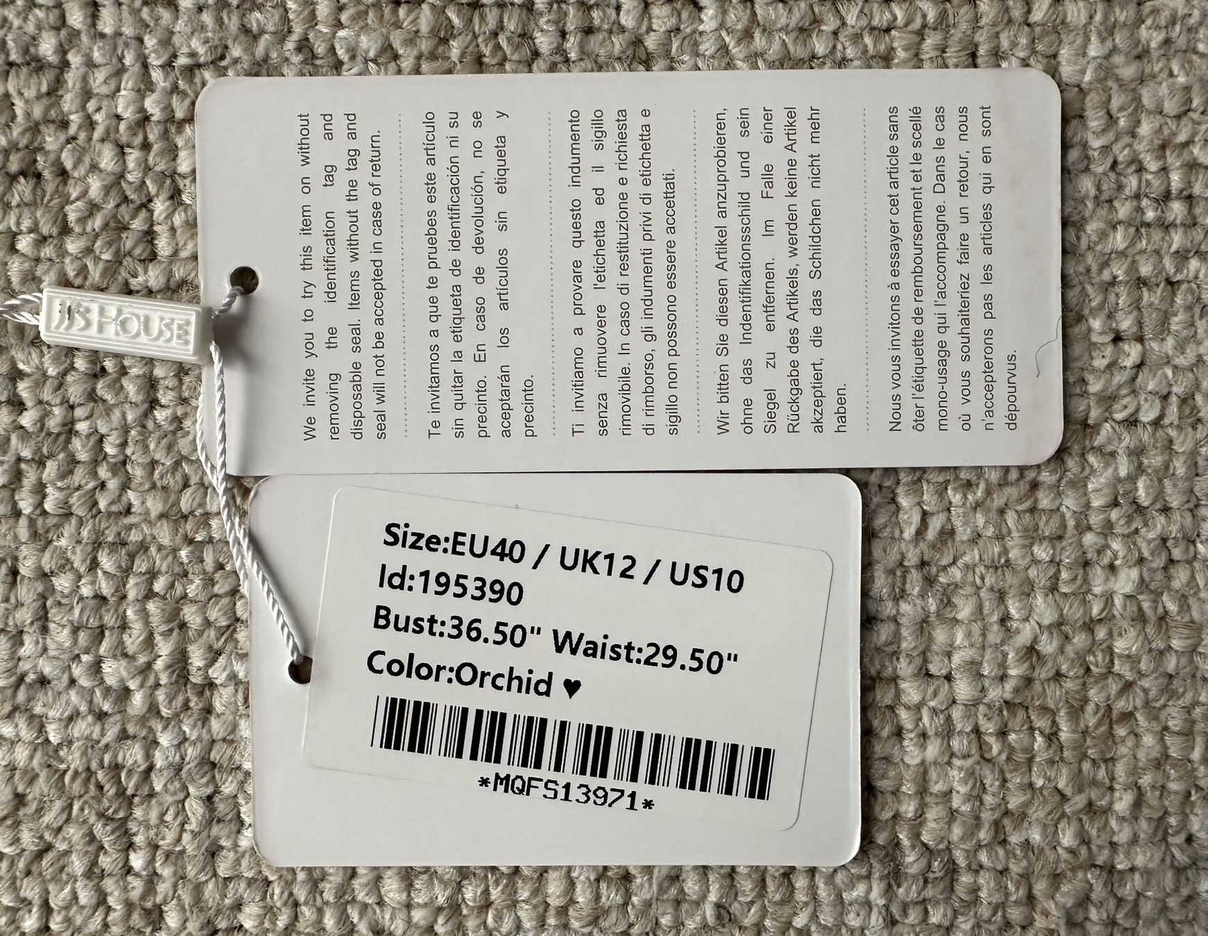 JJ’s House Kleider: Ungebrauchtes Cocktailkleid, Grösse 40, Farbe Orchidee – Gebraucht aus Dielsdorf von MTBiker100 4
