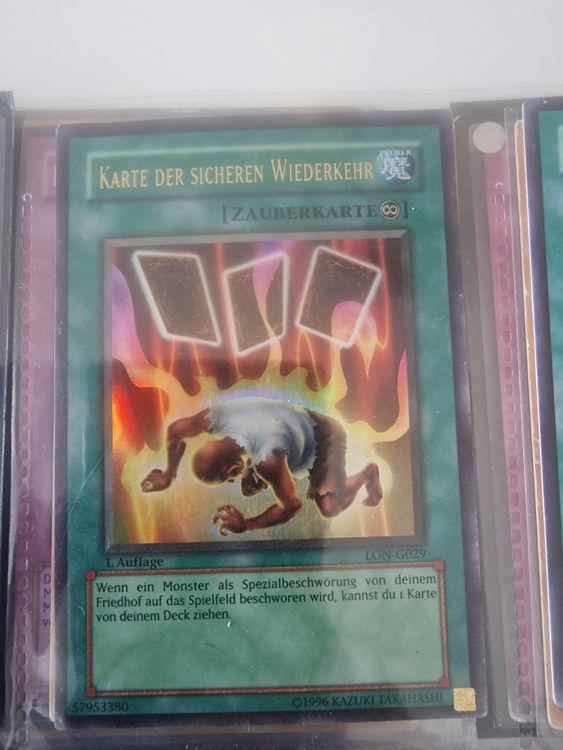 Yugioh Karte Der Sicheren Wiederkehr | Kaufen auf Ricardo