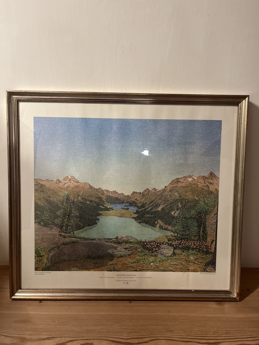 Foto & Immagini: Gottardo Segantini - Druck - Gerahmt – Usato da Zuoz venduto da Grr1974