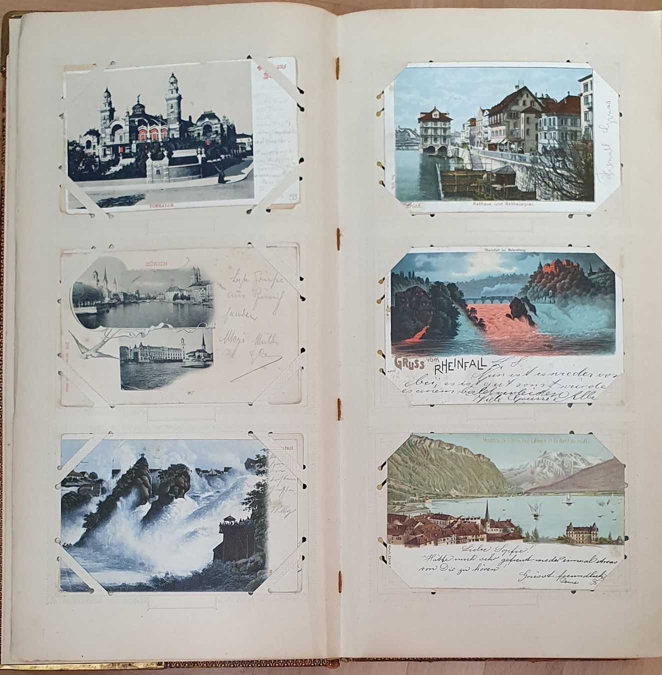 Cartoline postali: Album mit 400 Ansichtskarten Schweiz – Usato da Kreuzlingen venduto da Rschweiz1 1
