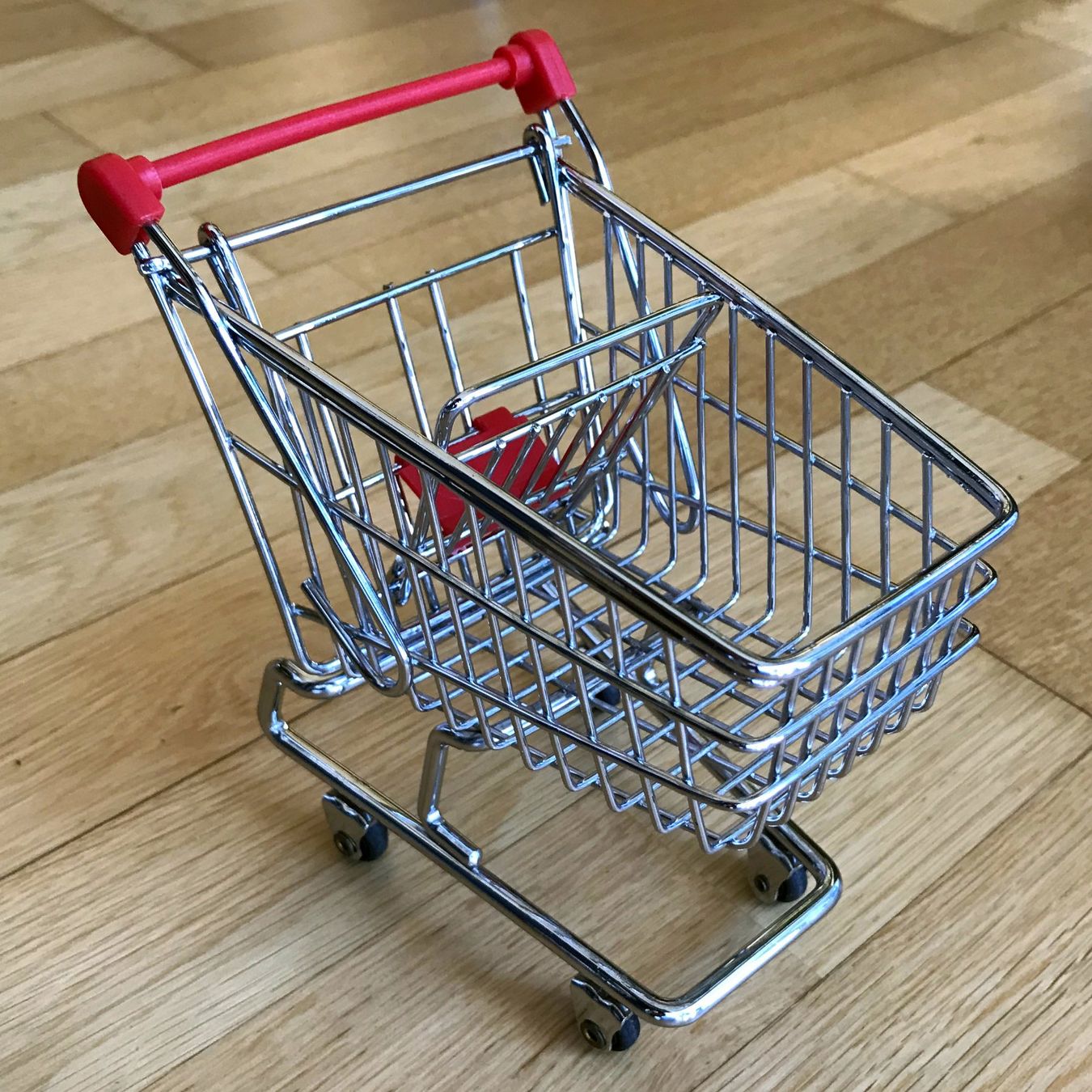 Giocattoli: Mini-Einkaufswagen, Deko, Chromstahl – Usato da Zürich venduto da pet_gcy9