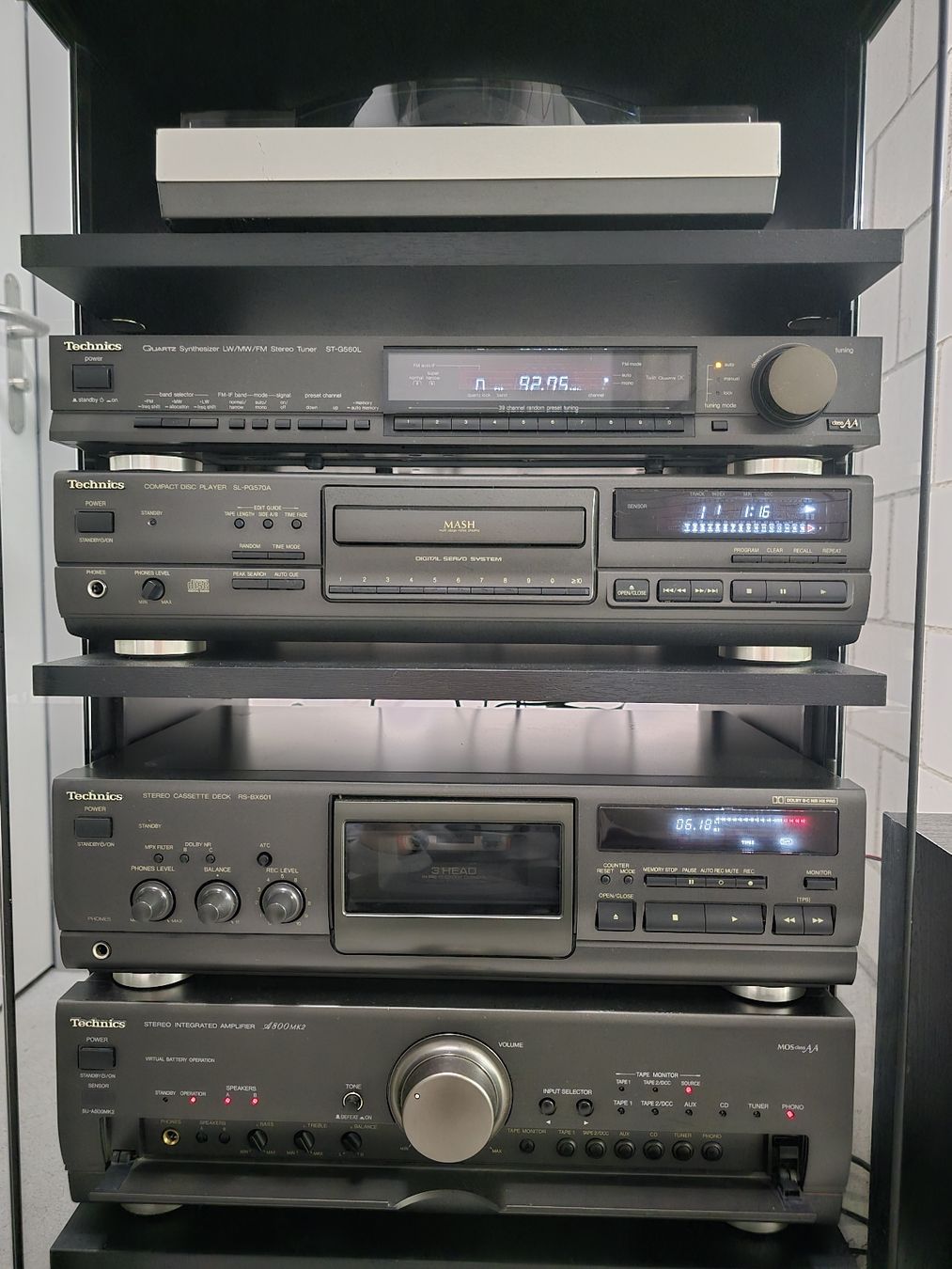 Technics HiFi Set + Rack + SL-7 + Boxen + FB (Gebraucht) in Aarau Rohr ...