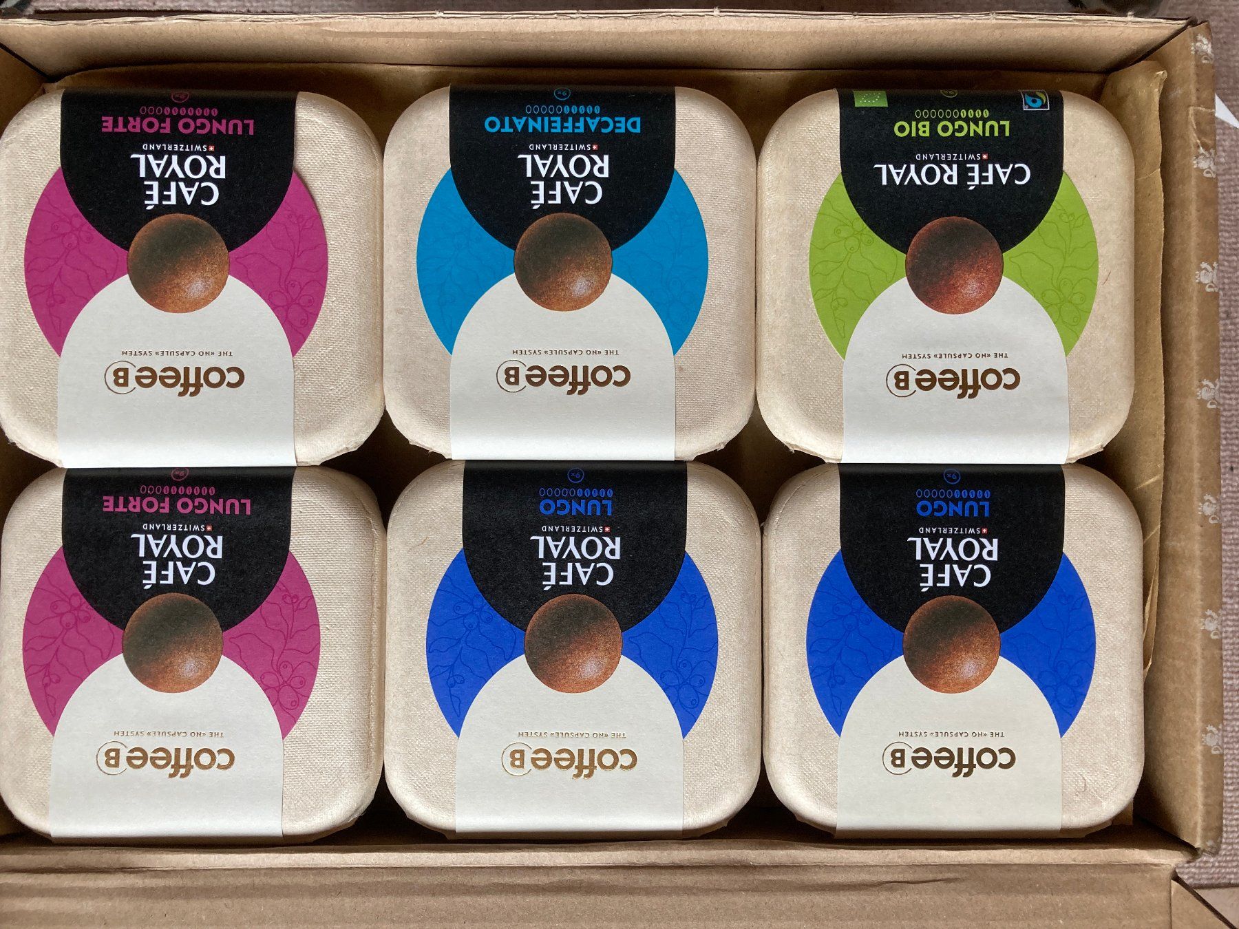 Migros Lebensmittel & Spezialitäten: 6 Schachteln Coffee Balls – Neu und originalverpackt aus Lütisburg von wiesenpippau