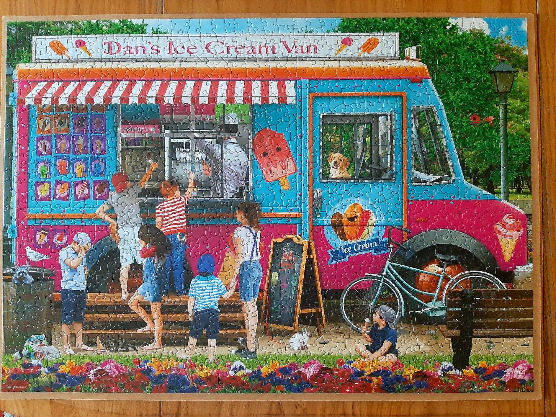 Puzzle: Puzzle 1000er Eis-Van – Usato da Flaach venduto da maj_w_ 1