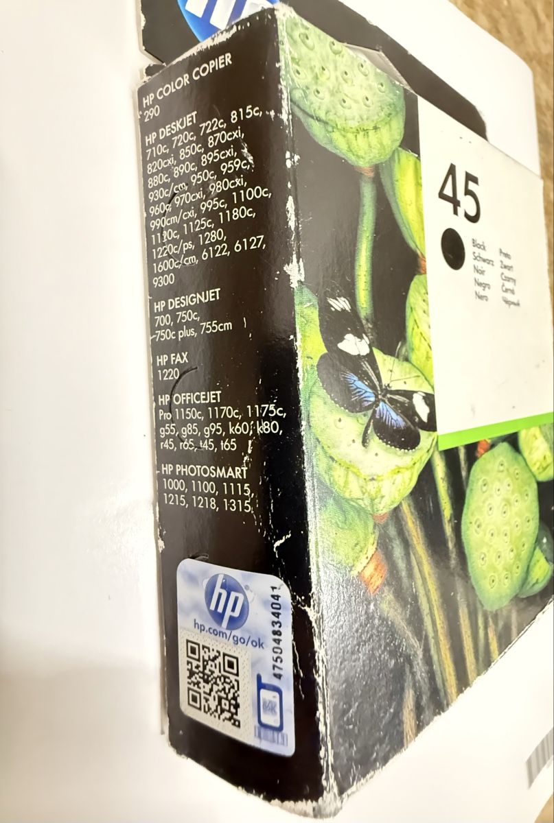 Altro in Scrittura & Disegno: HP 45 Black Ink Cartridge – Nuovo e nell'imballaggio originale da Lausen venduto da Albprint 1