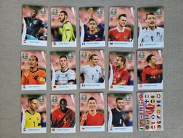 14 x Panini EURO 2020 Sticker Legends C1 bis C14
