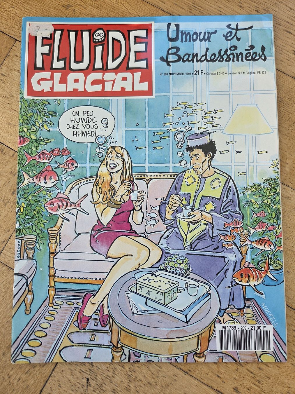 Fumetti: Fluide Glacial No 209 - Novembre 1993  – Usato da Territet venduto da Cenh