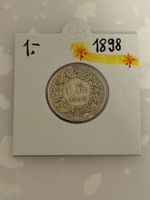 1 Franken 1898  Rar