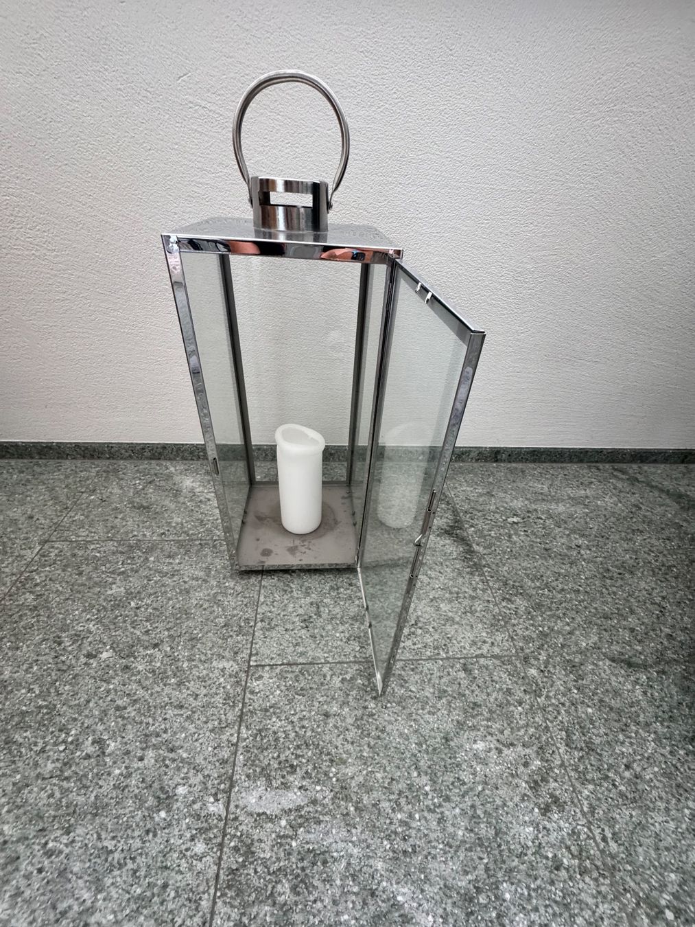 Lanterne: Kerzenlaterne Metall gross – Usato da Celerina venduto da Nivotrade 1