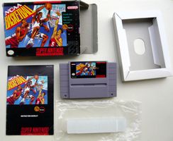SNES: NCAA Basketball, CIB ! Bon état+ !