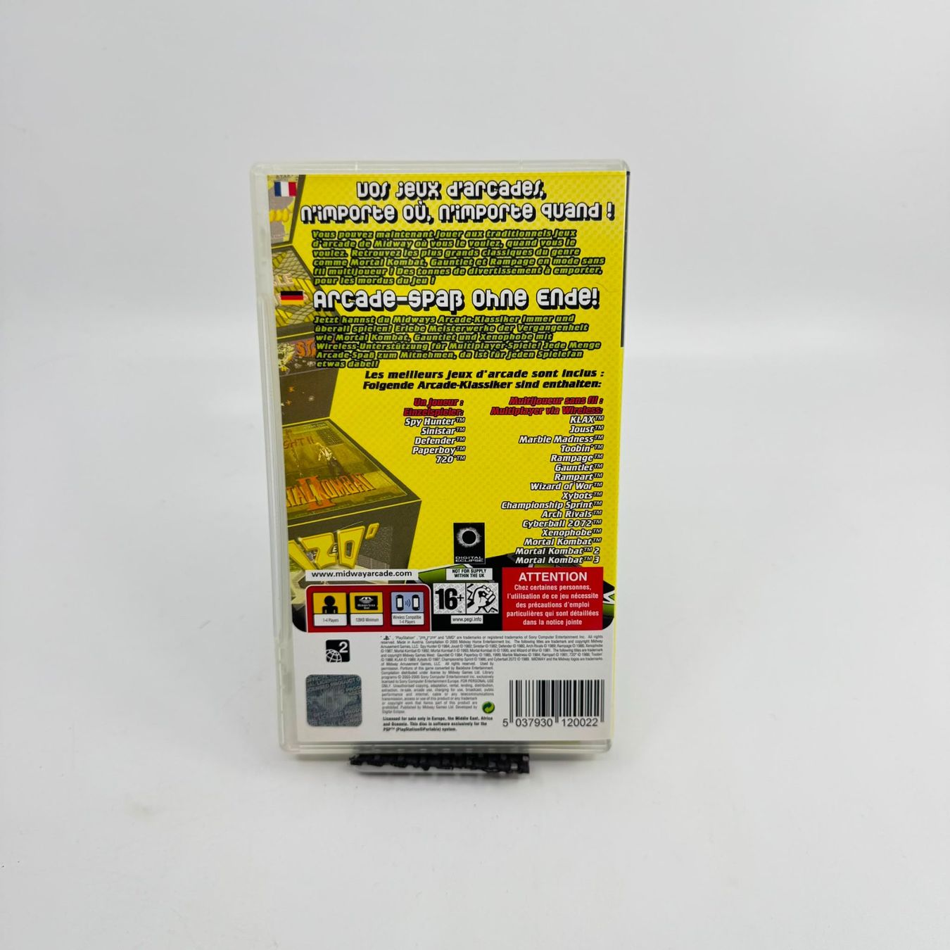 Giochi: Midway Arcade Treasures Extended Play (PSP) – Usato da Herisau venduto da Seyashop1 2