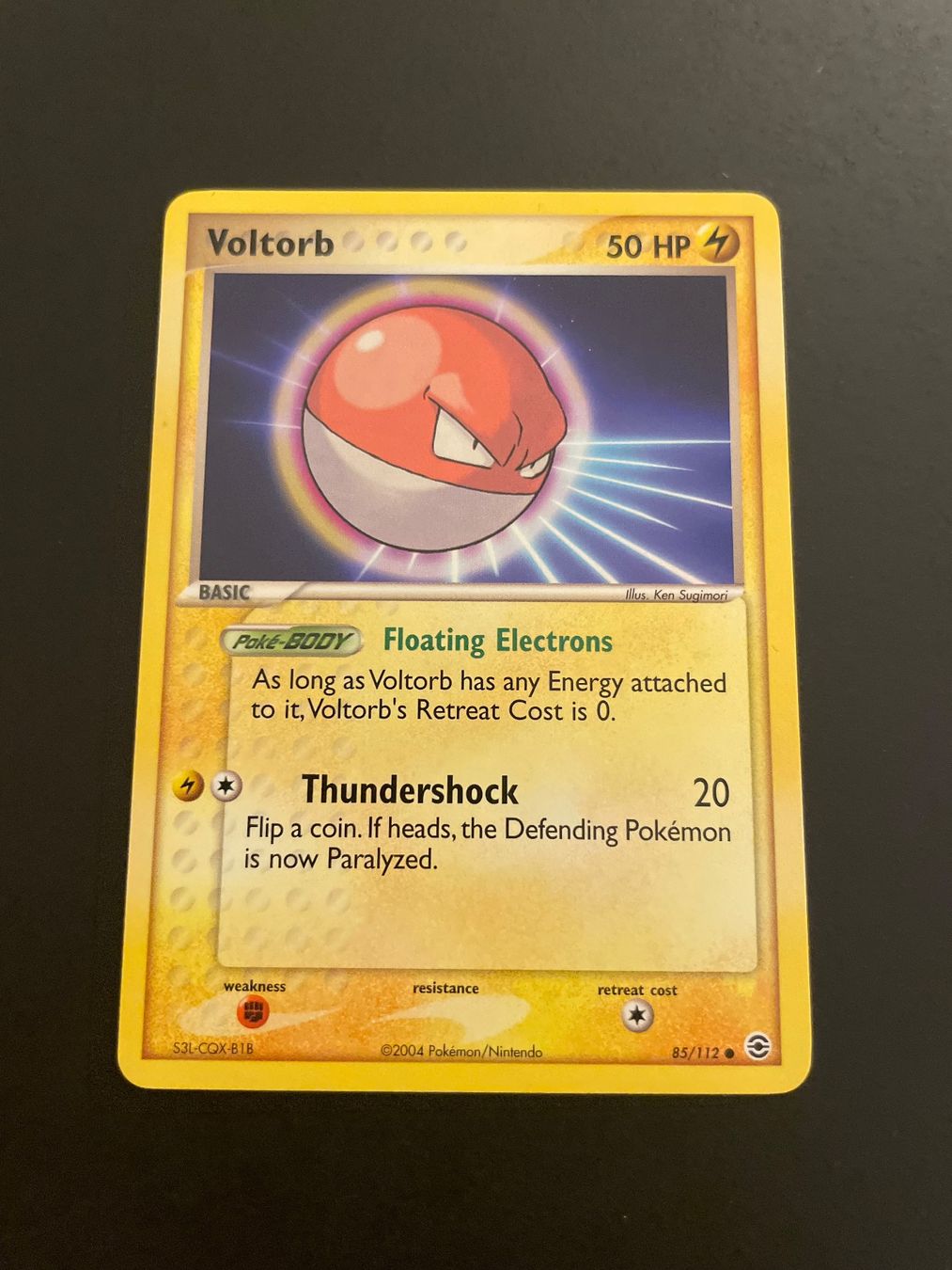 Pokémon Carte collezionabili: Voltorb (EX FireRed & LeafGreen) 85/112 – Usato da Zürich venduto da pokemon_cards