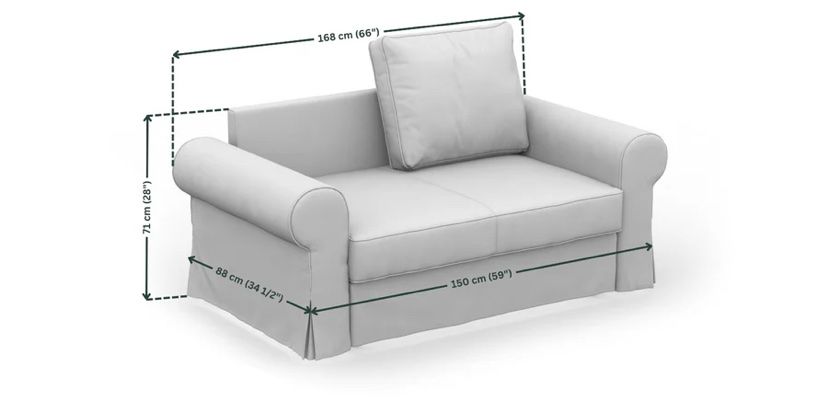 Ikea Divani: Schlafsofa (Sofa bed), 2 Seater, Ikea – Usato da Reinach BL venduto da bla_5xy7 2