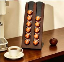 Nespresso Kapselhalter aus Holz , Für 16 Kapseln, Neu