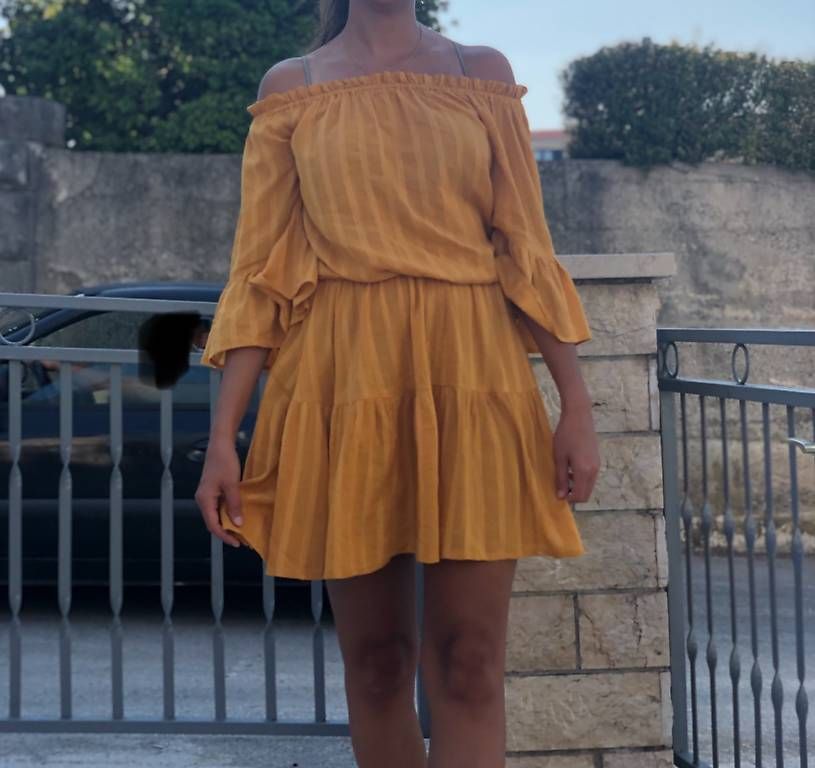 Vestiti: Mini-Kleid, gelb, S/36 – Usato da Luzern venduto da bar_v528
