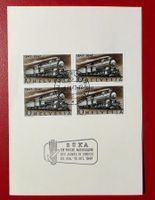 100 J. S. EISENBAHNEN 278 VIERERBLOCK ZÜKA ZÜRICH BÖGLI 1947