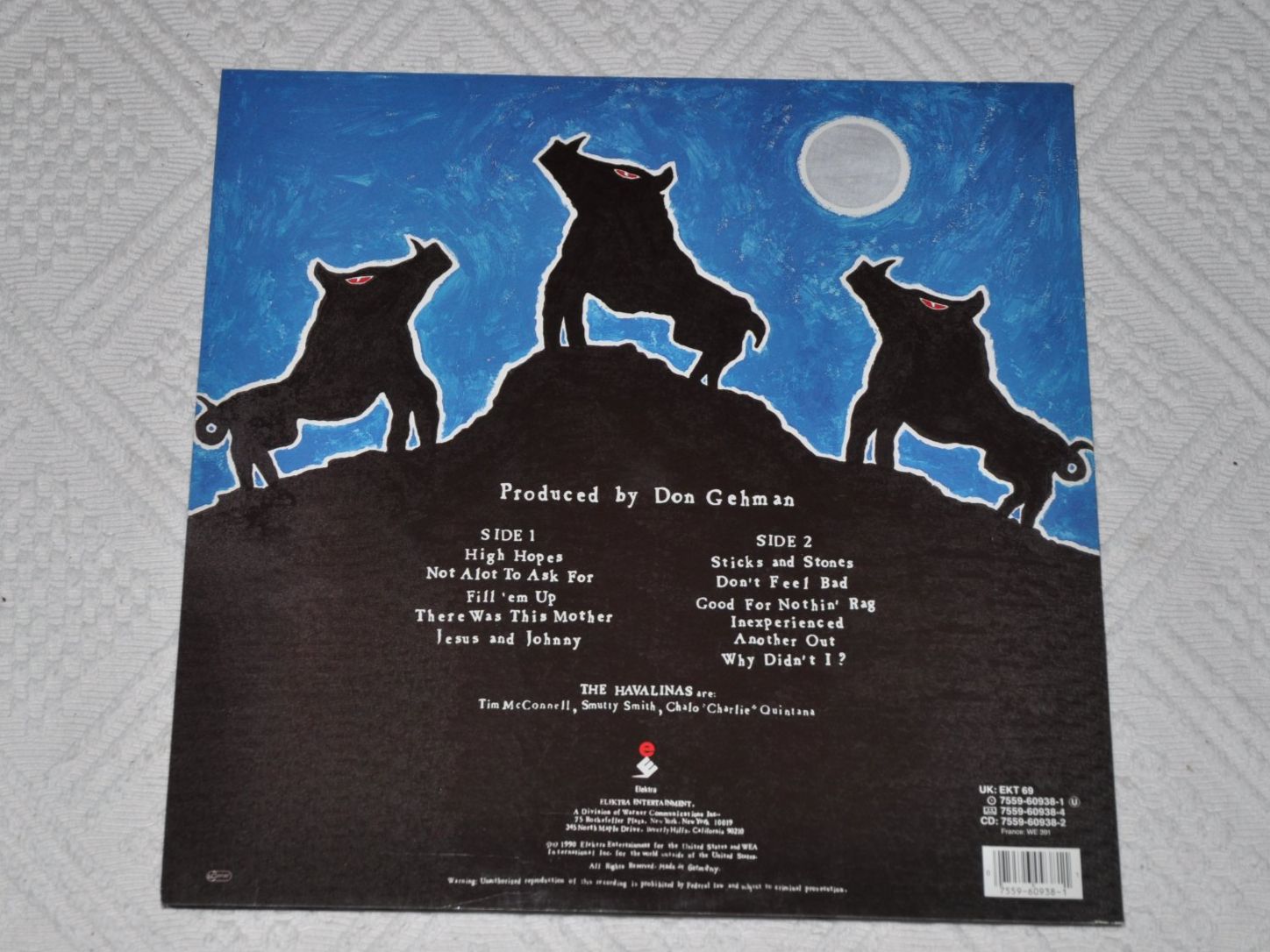 Dischi in vinile: LP The Havalinas - The Havalinas – Usato da Boll venduto da Theodora15 1