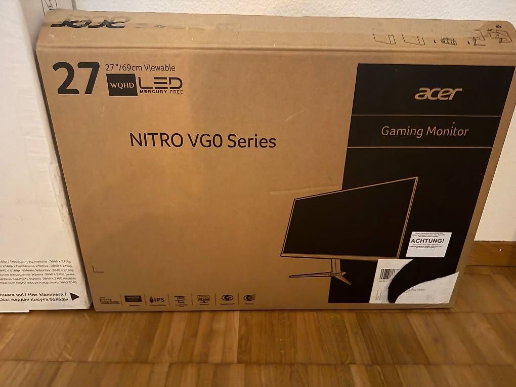 Monitore: Acer Nitro Gaming Monitor – Gebraucht aus Zürich von san_7n2l 3