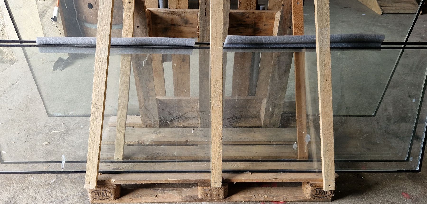 Finestre: 2x double-vitres 202x59x2.2cm – Usato da Orvin venduto da Avanchie