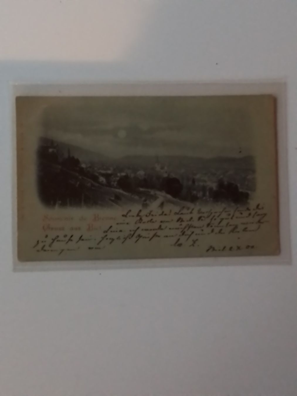 Ansichtskarten: Biel 1900 – Gebraucht aus Eptingen von Dreierhoefli