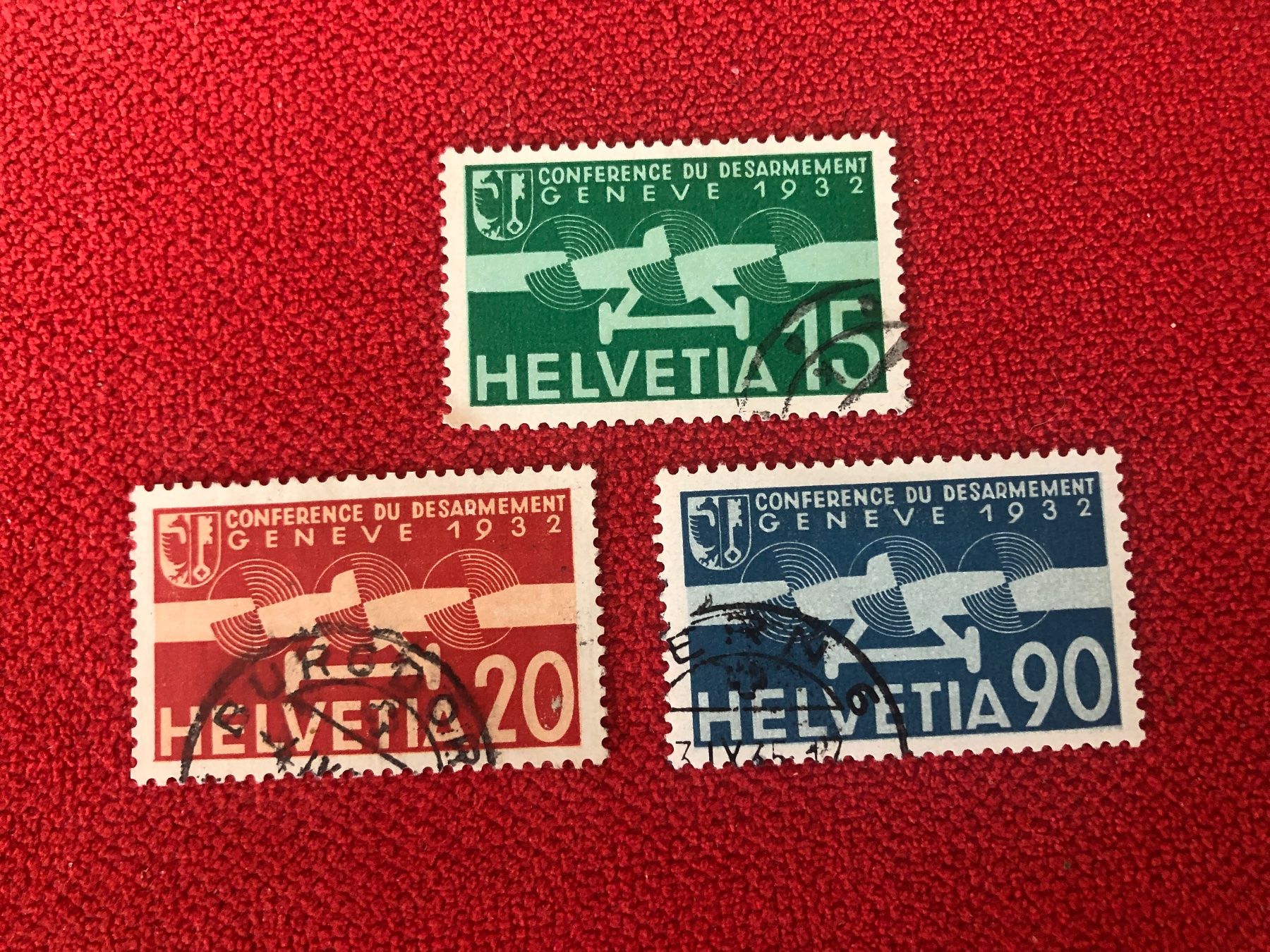 Tous les timbres: Teure FLUGPOSTMARKEN - saubere Stempel – D'occasion à Lufingen par Rac0 2