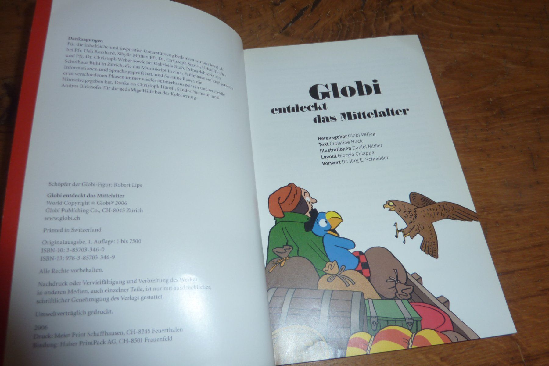 Fumetti: Globi entdeckt das Mittelalter, 1. Auflage 2006 – Usato da Lausen venduto da akira003 1