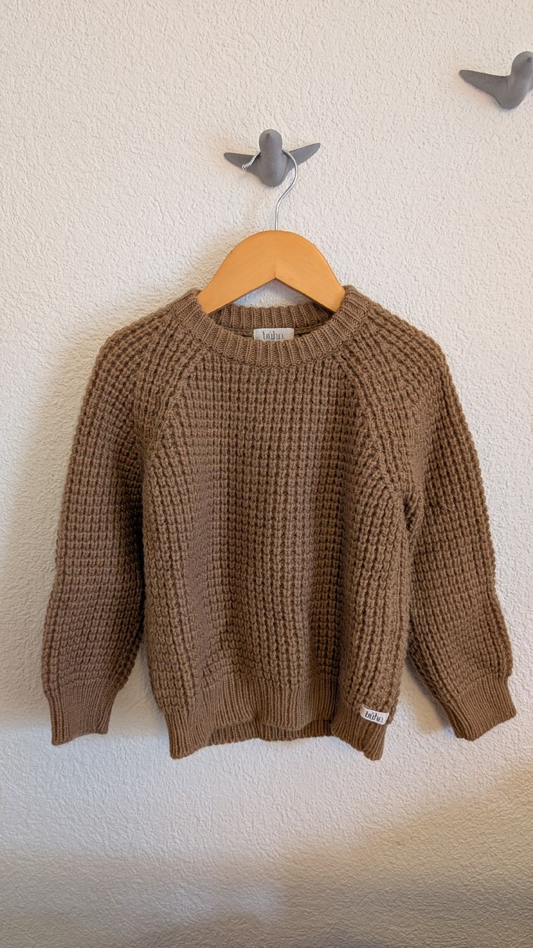 Pulls et sweat-shirts: Buho Strickpullover, braun | 3Y  – D'occasion à Netstal par fraeulein_zart