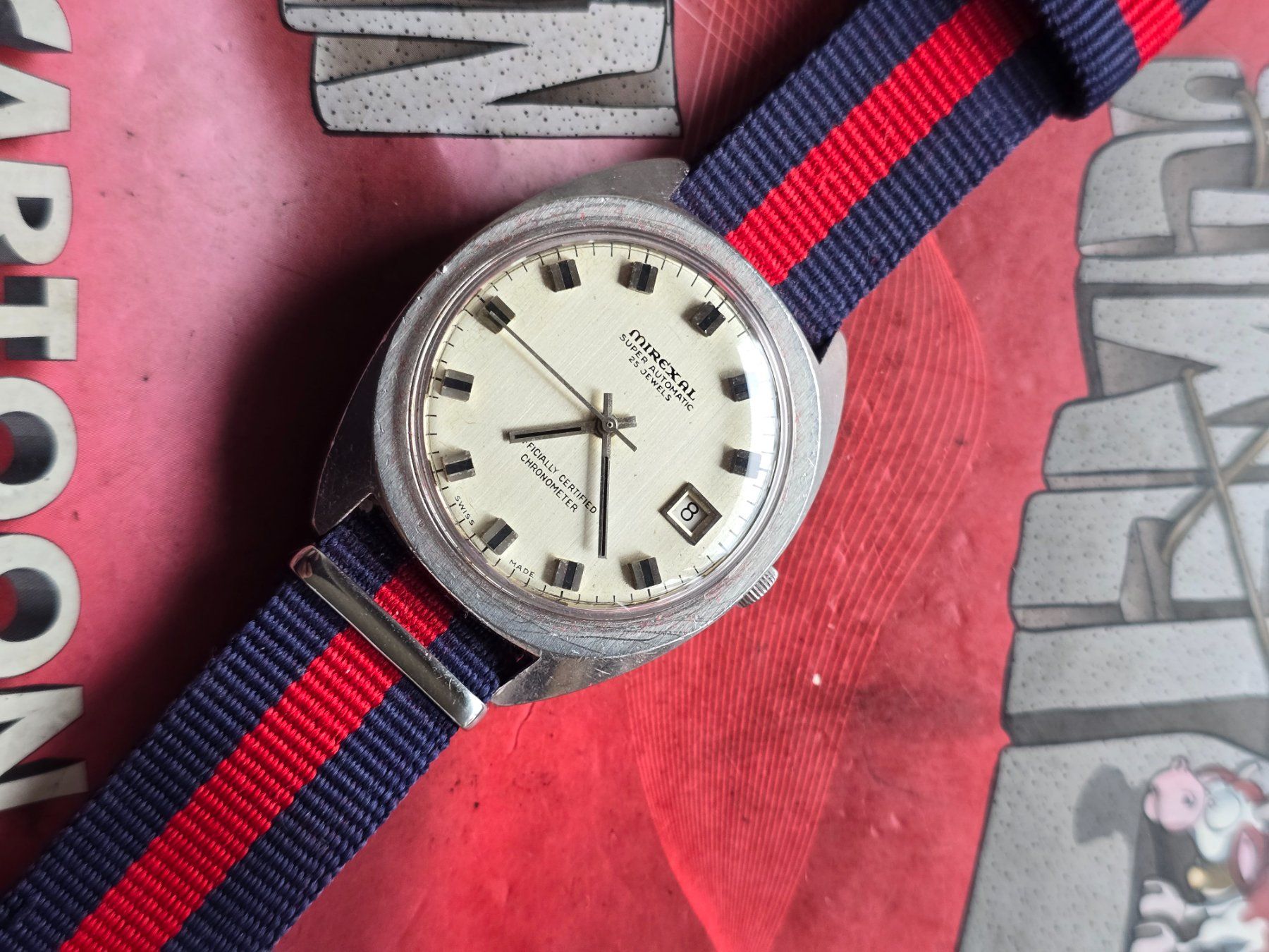 Mirexal Uhren: 662 Mirexal Superautomatic Chronometer Date Jumbo – Gebraucht aus Muri AG von Corredor 9