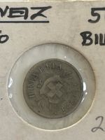 5Rp Helvetia 1850 B.B. Münze Schweiz(I2)