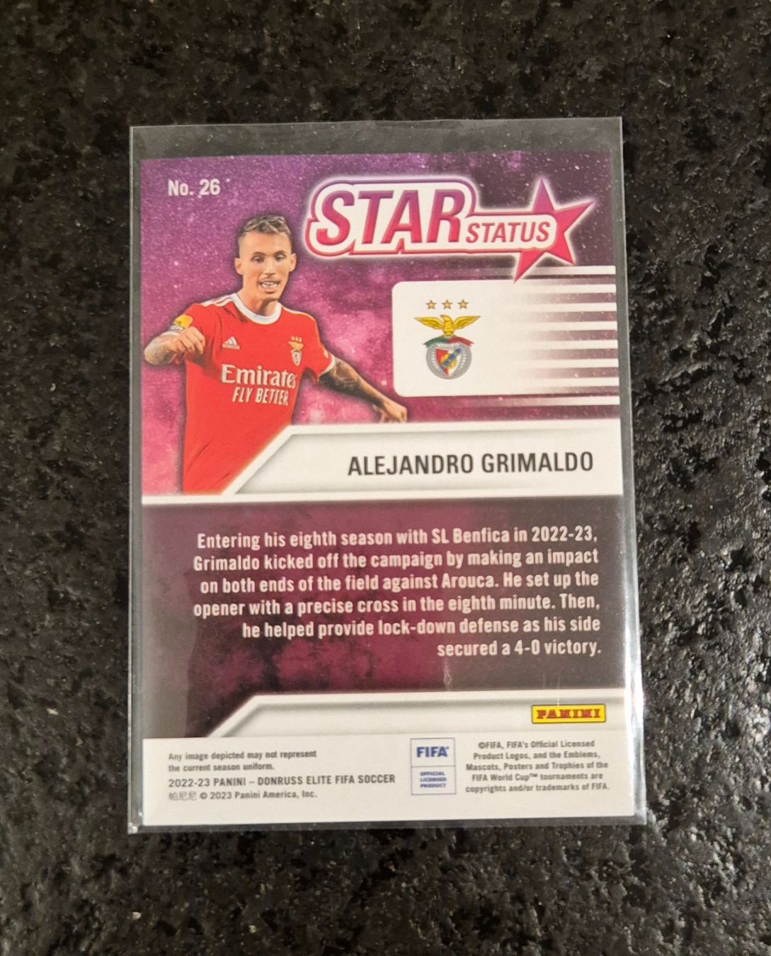 Topps Carte collezionabili: Alejandro Grimaldo - Benfica - Panini – Nuovo (secondo la descrizione) da Burg AG venduto da Danoe 1