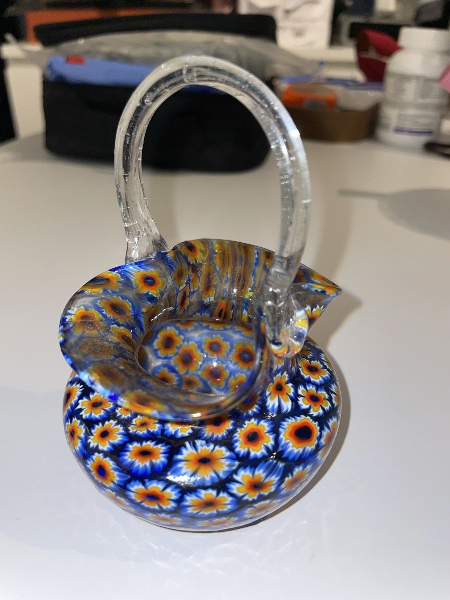 Murano Verres: Millefiori Murano Glaskörbchen – D'occasion à Zürich par pacta_sunt_servanda 2