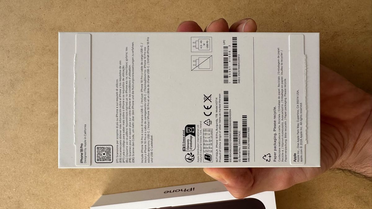 Apple Telefoni cellulari / Smartphones: iPhone 18 pro 1 TB – Nuovo e nell'imballaggio originale da Welschenrohr venduto da aka_knk9 5