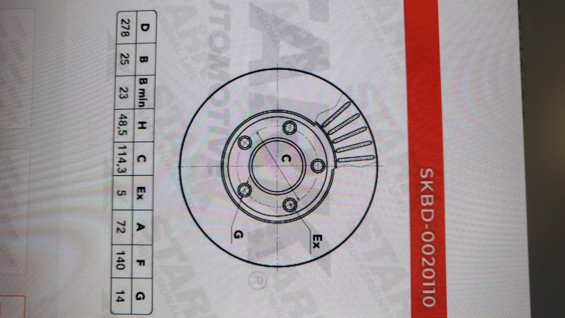 Mazda Tutti pezzi di ricambio auto: Bremsscheiben – Nuovo e nell'imballaggio originale da Küttigen venduto da ACURA86 3