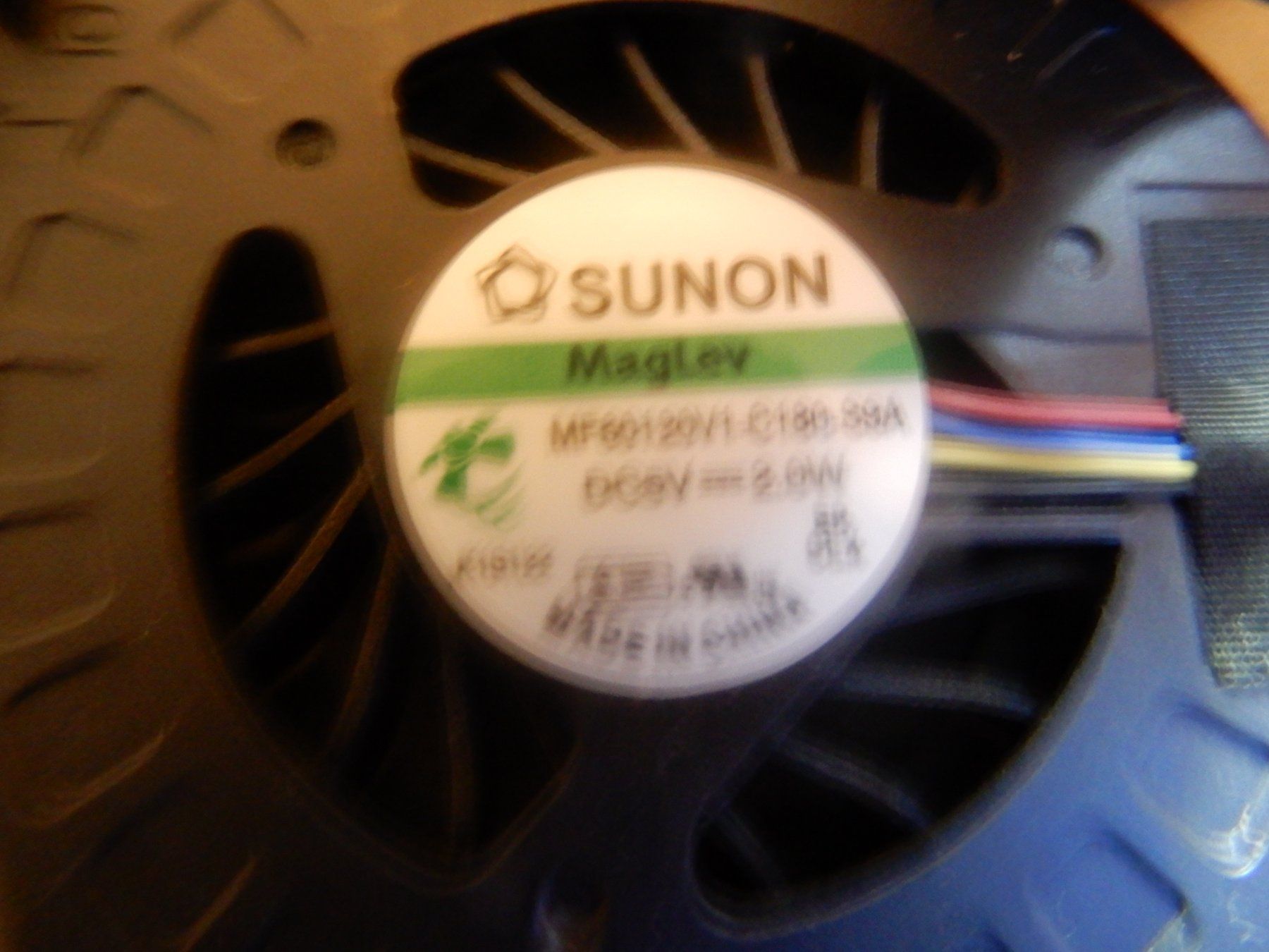 Ventilatoren: Laptop Kühler SUNON MagLev MF60120V1 – Gebraucht aus Worben von MaKo3252 2