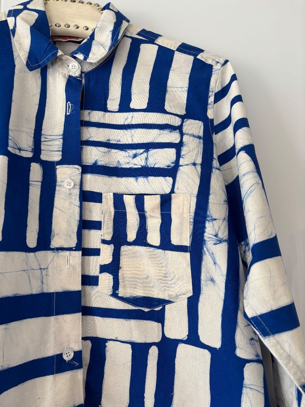 Chemises: POPLIN PROJECT gemustertes Hemd Gr. M – D'occasion à Zürich par missmodernage 2