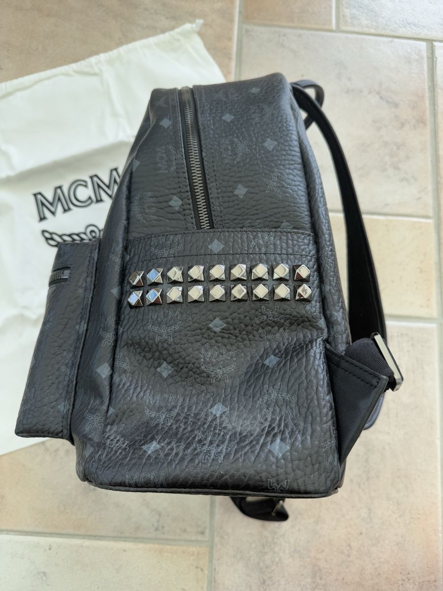Mcm Zaini: MCM Stark Rucksack Schwarz – Usato da Ellighausen venduto da privateseller 3