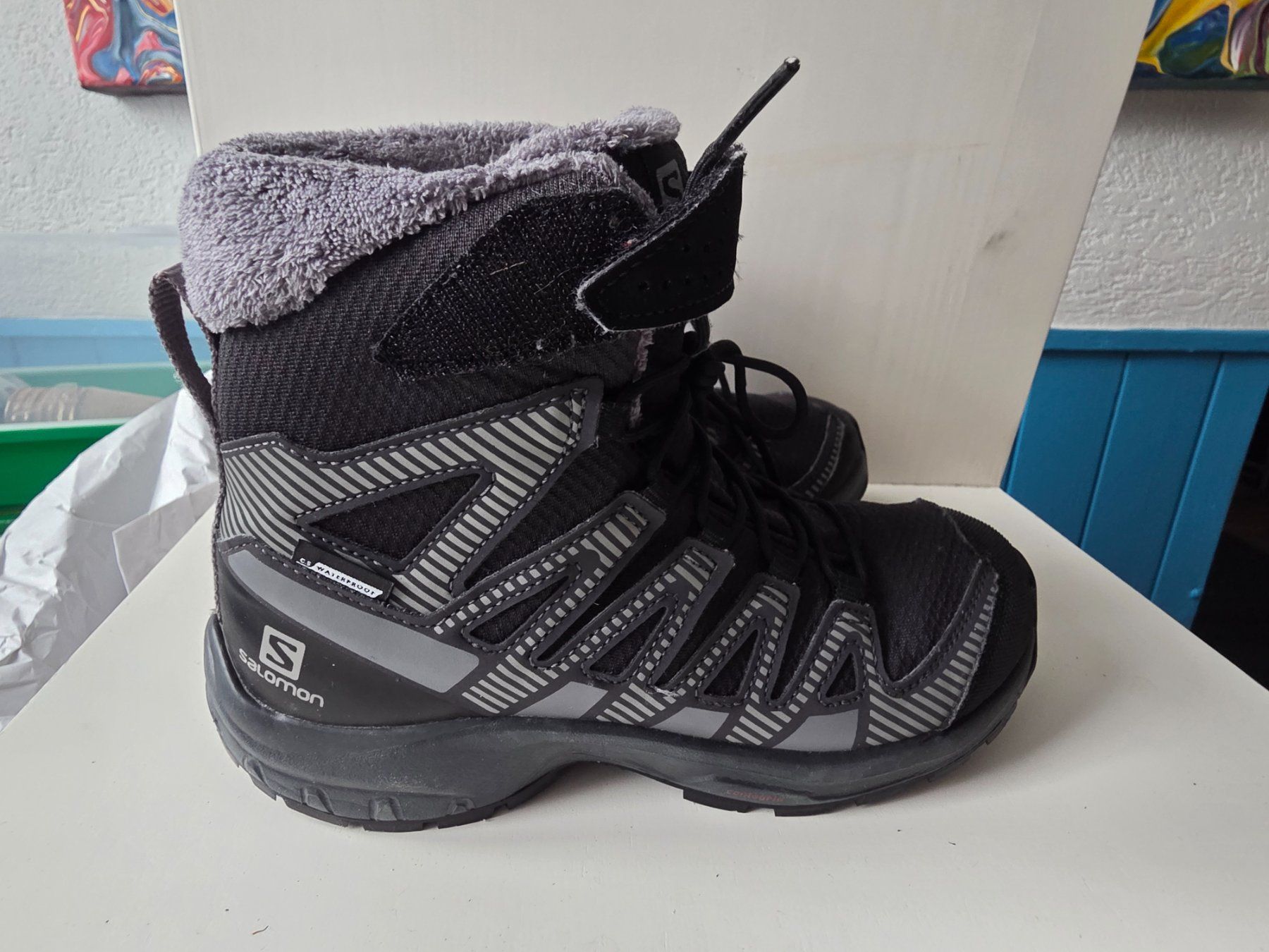 Salomon Scarpe per ragazzi: Salomon Winter Boots Gr. 34 Schwarz – Usato da Nidfurn venduto da antonio737 2