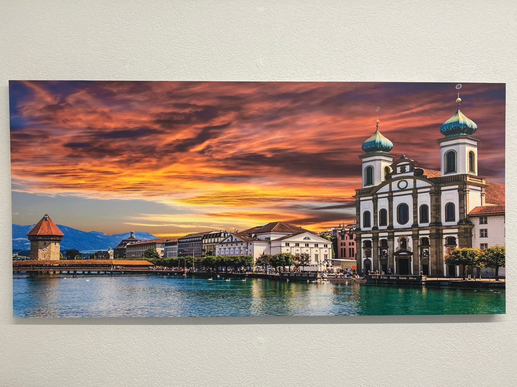 Poster & Bilder: Wandbild Stadt Luzern – Gebraucht aus Luzern von inf_qf62