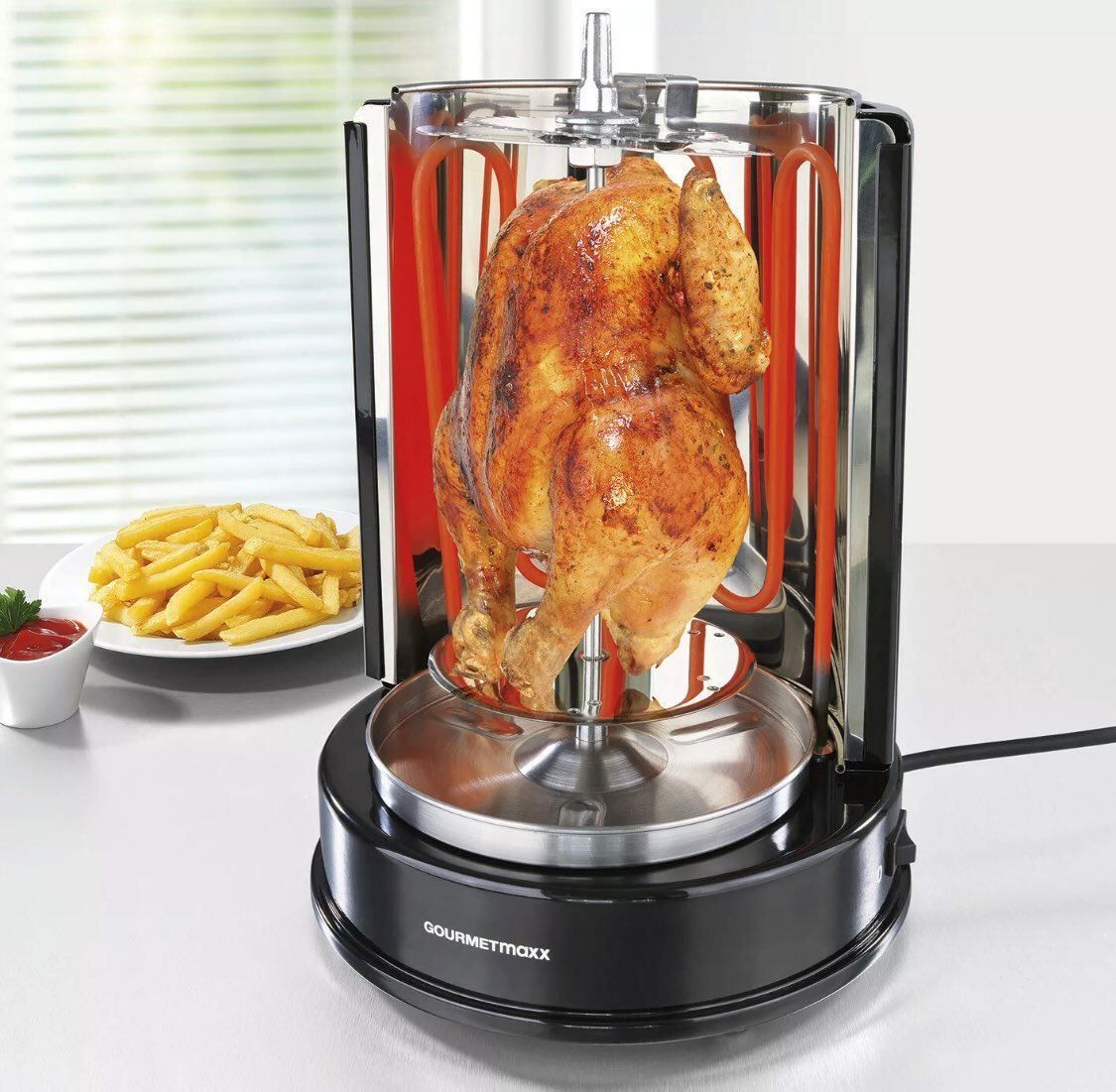 Elettrodomestici da cucina: +Dönergrill 1400 W, schwarz  grill, – Nuovo e nell'imballaggio originale da Amriswil venduto da JaJa-Express 2