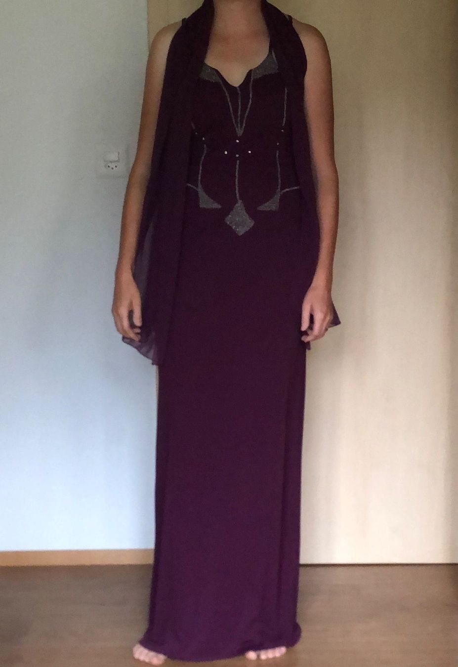 Robes: Festkleid/Abendkleid mit peieten – D'occasion à Ried (Frutigen) par sosonsa