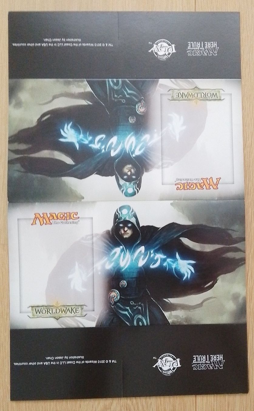 Magic The Gathering Carte collezionabili: Magic the Gathering Tischaufsteller Worldwake – Usato da Wohlen AG venduto da salamanderspielwaren 1