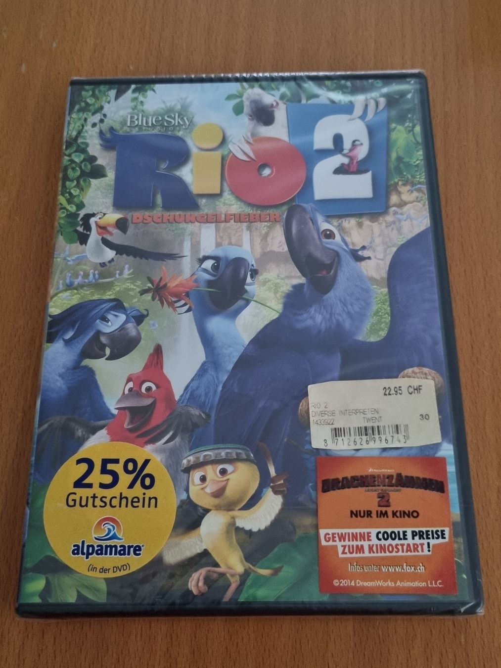 Tutti i DVDs: DVD: RIO 2 - NEU – Nuovo e nell'imballaggio originale da Ehrendingen venduto da Thomas_2