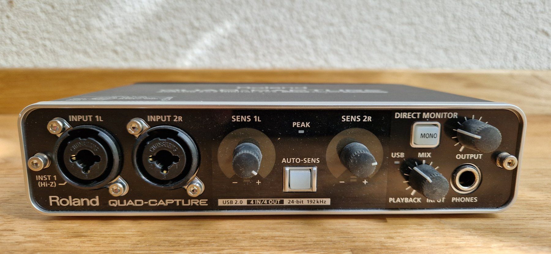 Roland Attrezzatura per studi di registrazione: Roland Quad-Capture UA-55 USB Audio Interface - Top Zustand! – Usato da Spiegel b. Bern venduto da oplo01 1