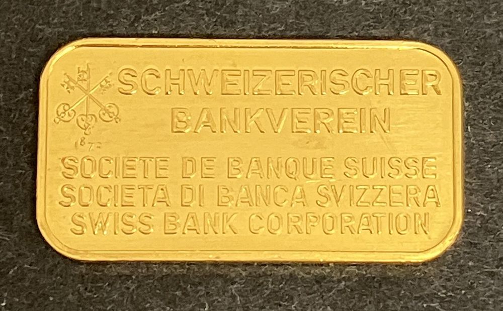 Metalli preziosi: GOLD BARREN 5g SBV *SELTEN* – Nuovo (secondo la descrizione) da Oberwil BL venduto da SALOB 1