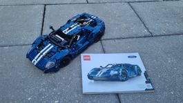 Lego Technic / Ford GT  / JG 2022 / Nr. 42154 / mit Bauplan